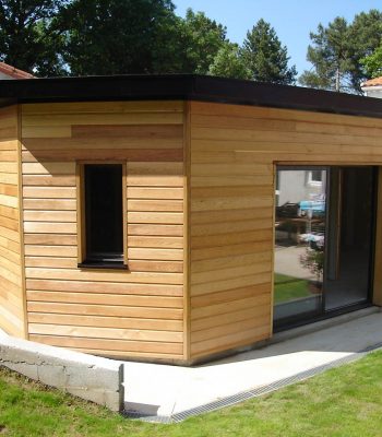 Extension habitation en ossature bois