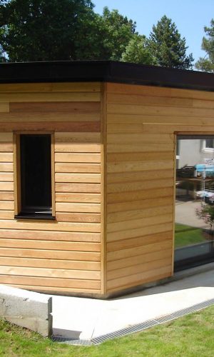 Extension habitation en ossature bois